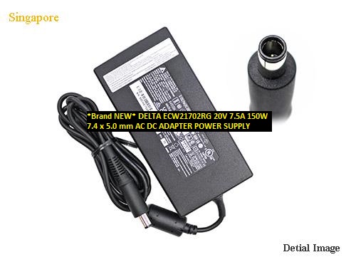 *Brand NEW* DELTA 20V 7.5A ECW21702RG 150W 7.4 x 5.0 mm AC DC ADAPTER POWER SUPPLY